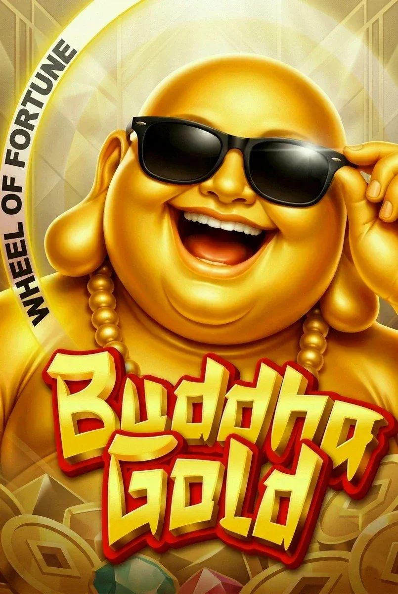 Buddha gold wheel of fortune